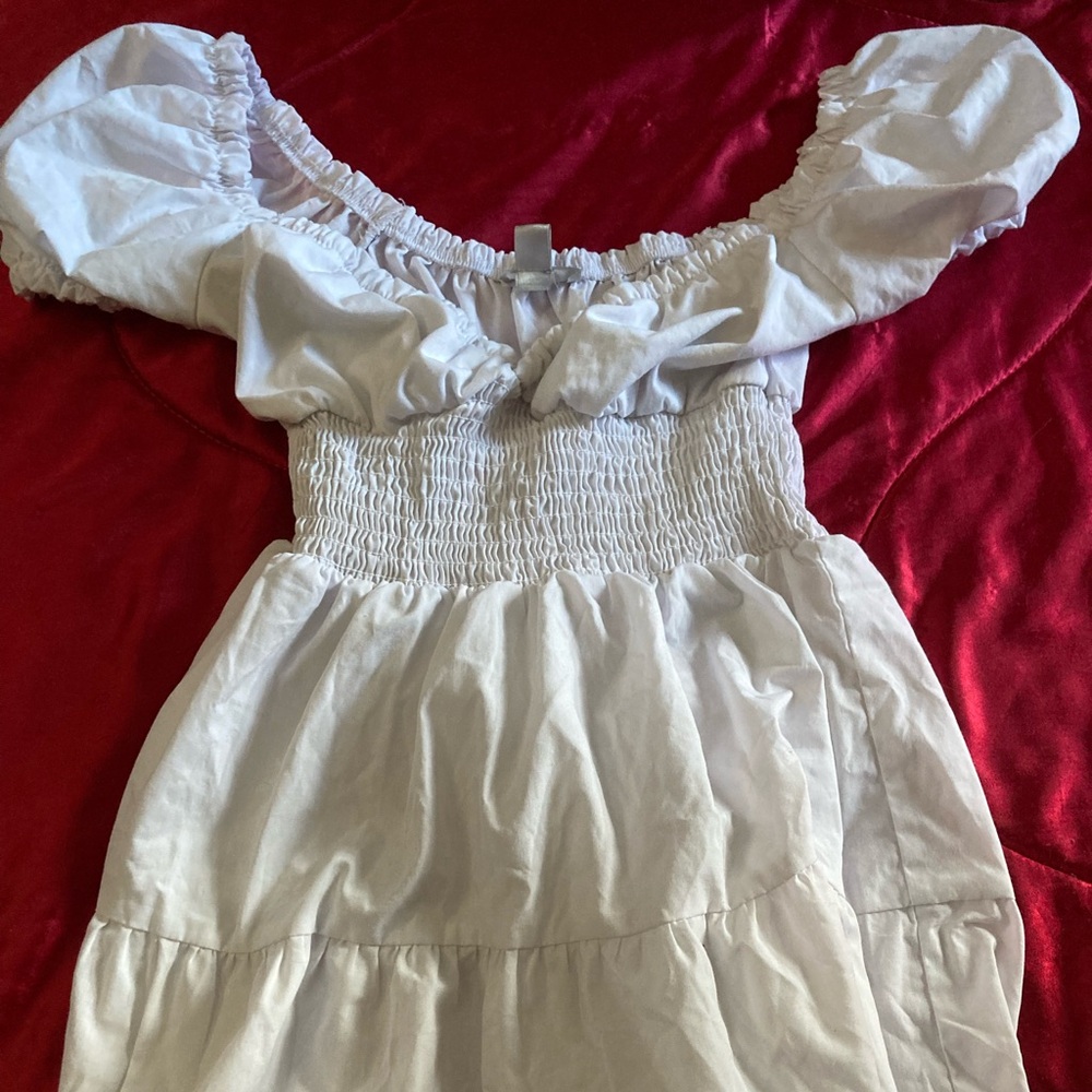White Graduation Dress